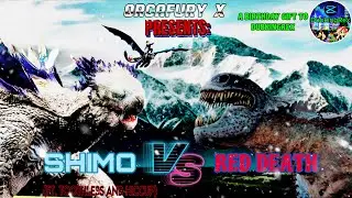 Shimo (Ft. Toothless And Hiccup) Vs. Red Death (A Birthday Gift To @DubkingRex)