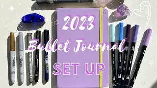 2023 Bullet Journal Set Up | Plan With Me