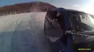 Покатушки на о. Русском 09.01.15 SJ6000 3