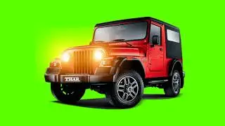 Thar Green Screen | Car Green Screen | Green Screen Car | Green Screen Background Car 