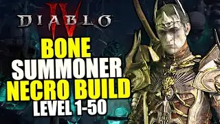 Diablo 4 Necromancer Leveling Build 1-50: Season 3 Summoner Necro Build