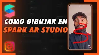 🔴Filtro para DIBUJAR con EL ROSTRO | TUTORIAL Spark AR Studio