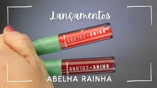 Novos Blushes líquidos ( LOVE PURPLE - LOVE CHERRY ) ABELHA RAINHA.
