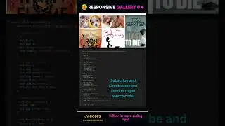 Responsive Image Gallery 4 | Hover Effect Image Gallery Design