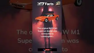 BMW M1 Supercar #bmw