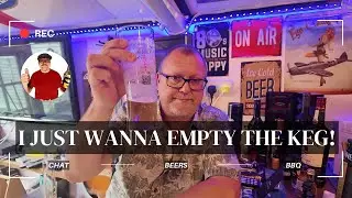 I DRANK A KEG OF BEER - A VLOG FROM MY PUB SHED GARDEN BAR