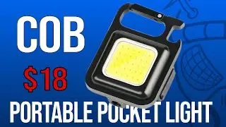 COB Rechargeable Keychain Light | Review