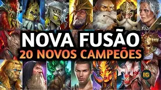 PATCH 3.3 | NOVA FUSÃO E 20 NOVOS CAMPEÕES! | RAID: Shadow Legends