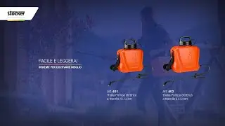 Thalia Electric sprayer with shoulder strap 4 and 6 L Li-Ion - Item 401 and 402