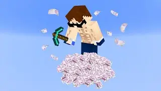 minecraft AMA tek blok milyarder..