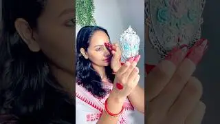 Durga puja get ready with me💞 #shorts #bengalilook #duggaelo