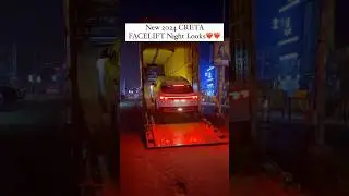 2024 New CRETA FACELIFT Night Looks❤️‍🔥 #shortvideo #ytshorts #shorts #hyundai #creta #hyundaicreta