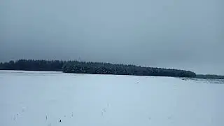 Заснеженные просторы. Окрестности села Каменный Овраг. Неверкинский район. Пензенская область.