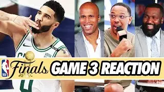 CELTICS UP 3-0 | NBA Finals Game 3 Reaction | Richard Jefferson, Channing Frye, Kendrick Perkins
