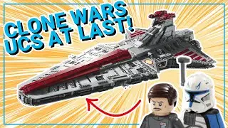 It's here! LEGO 75367 UCS Venator-Class Republic Attack Cruiser reveal