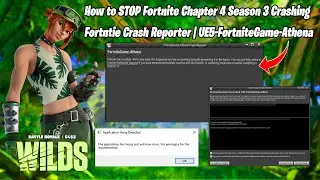How to STOP Fortnite Chapter 4 Season 3 Crashing | Fortntie Crash Reporter | UE5-FortniteGame-Athena