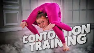 Contortion Training. Back Bending. Flexible Girl. Flexshow.