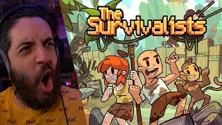 THE SURVIVALISTS - JOGO INCRÍVEL! O PRIMEIRO DIA DE SOBREVIVENCIA NA ILHA!