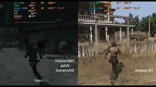 Red Dead Redemption | 1440p Vulkan | Uncap FPS Mod | illusion0001 vs theboy181 | Ryujinx 1.1.1000