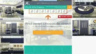escape game Fruit Kitchens 21  Chocolate vine Violet, アケビバイオレット (funkyland) walkthrough
