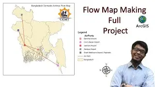 Creating a Flow Map With ArcGIS Full Project