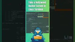 Fun with Linux Terminal: Running a Hollywood style hacking scene to amuse your friends