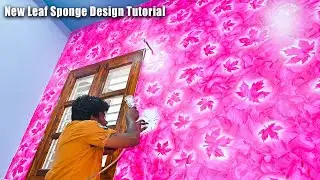 Leaf Mix Royale Play Sponge design for Bedroom