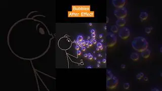 Bubbles in After effect #animation #motiondesign #aftereffects