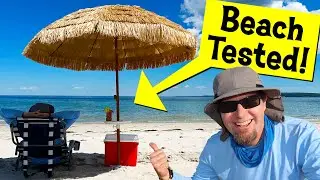 AMMSUN Tiki Umbrella (Is It Good For The Beach?)