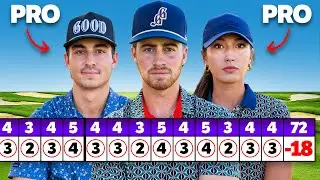 Can 3 Pros Play The Perfect Round Of Golf?