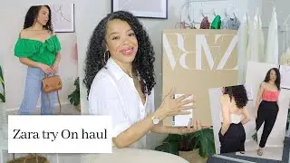 NEW IN ZARA | SUMMER TOPS TRY ON HAUL