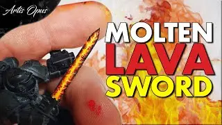 How to Paint Lava Swords