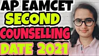 AP Eamcet 2020 Second Counselling Date | AP Eamcet Bipc Counselling Date | AP Eamcet 2nd Counselling