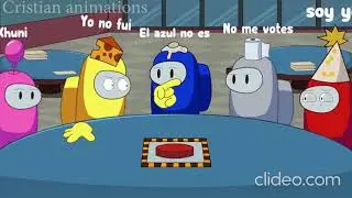Siendo Tripulante en among us  xD