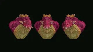 SCULPTING blender МОДЕЛЬ №35