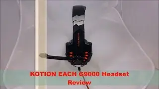 EACH G9000 KOTION Headset Review|Perfect For Gaming?!