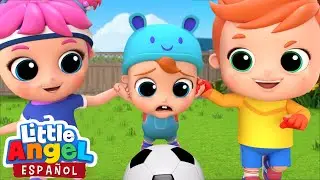Nico y Sofi Cuidan a Bebé Juan! | Canciones Infantiles | Little Angel en Español