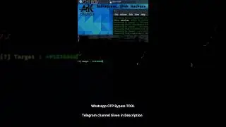 whatsapp OTP Bypass TOOL | AK HACKER'S | ~no system is safe!!  