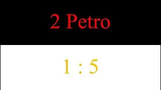 2 Petro 1:5