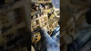 Катерпилер с4.4 установка меток грм.