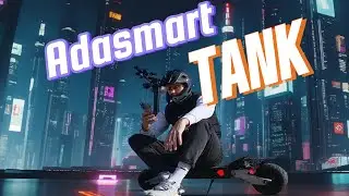 Обзор самоката Adasmart Tank ! Пробный вариант ! Insta 360