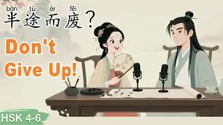 HSK 4–6｜Don't Give Up Halfway: Bàn Tú Ér Fèi 