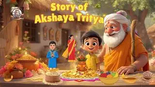 Akshaya Tritiya Story for Kids in Hindi🌼 | Why We Celebrate Akshaya Tritiya? अक्षय तृतीया की कहानी