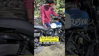 RE Hunter 350 Exhaust Sound 🏍️🔥 