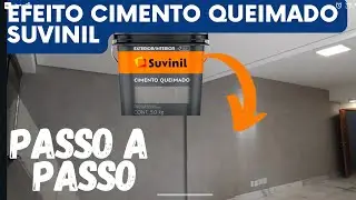 Como Fazer Parede Efeito Cimento Queimado Sala Com Suvinil