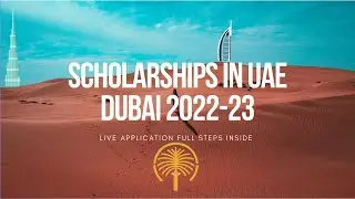 Scholarships in UAE 2022-2023 | Khalifa University Fully Funded Scholarships | Jobs in Dubai | visa