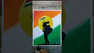 Easy Independence Day Art forBeginners #shorts