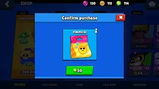PIN PACK PURCHASE IN BRAWL STARS