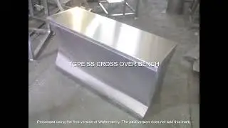 Stainless Steel Cross Over Bench