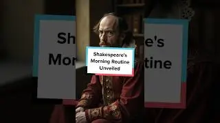 Shakespeare's Morning Routine Unveiled #Shorts
